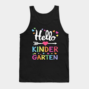 Heo Kindergaten  1st Day of Kindergarten Cute Tank Top